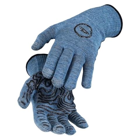 DEFEET - Duraglove Adventure Series - Athletic Sports Gloves, Cycling, Hiking and Running Gloves - Sapphire w/Black Cover