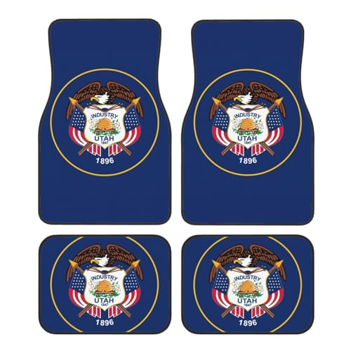 Tapis de voiture universels Utah de qualité supérieure pour camions et berlines