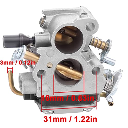 ZAMDOE Carburetor Air Filter Ignition Coil for Husqvarna 235 235E 236 236E 240 240E 120 MARK II Chainsaw for Jonsered CS2234 CS2238 CS2234S CS2238S - Image 2