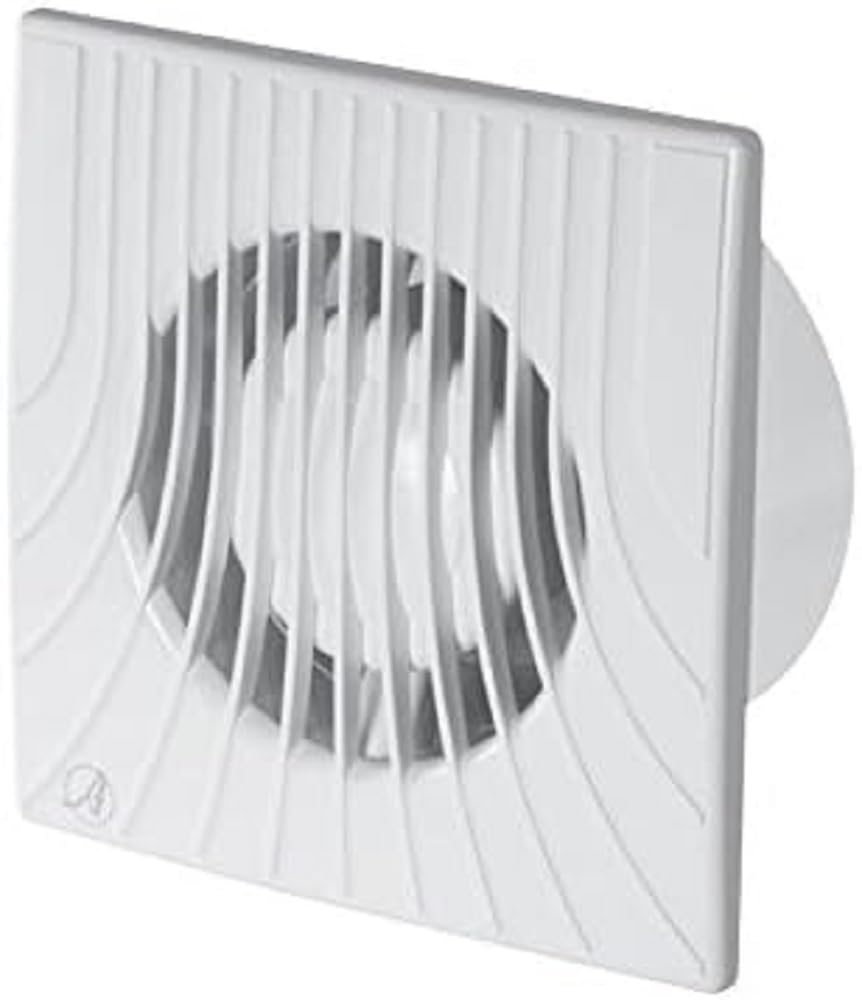 Armar Trading Ltd Blanco Ventilador Extractor De Baño De 120 Mm Con Sensor De Humedad Y Temporizador Wa120h