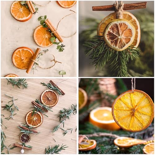 Rodajas de naranja seca para manualidades 4.5oz miniatura 4