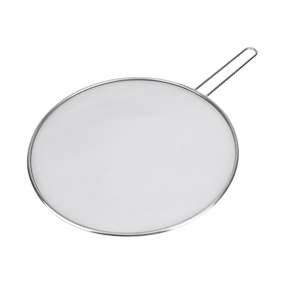 COLLBATH Stainless Steel Mesh Screen Filter Round Fried Filter for Cooking Snack Fruit Bowl Frying Tool Splatter Guard