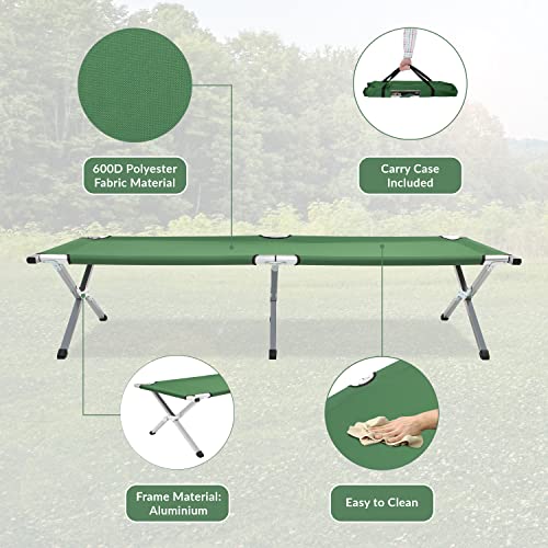 Review of Milestone Camping Folding Camp Bed The Car Stuff