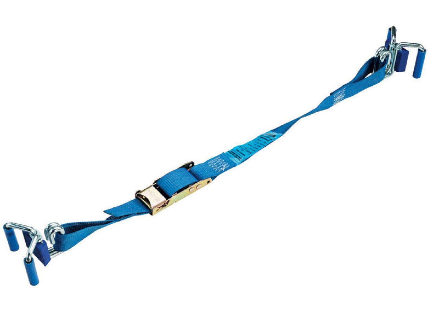 Bordwandhalter mit Hebelspannschloss Zurrgurt für Bordwände 3,6 Meter blau