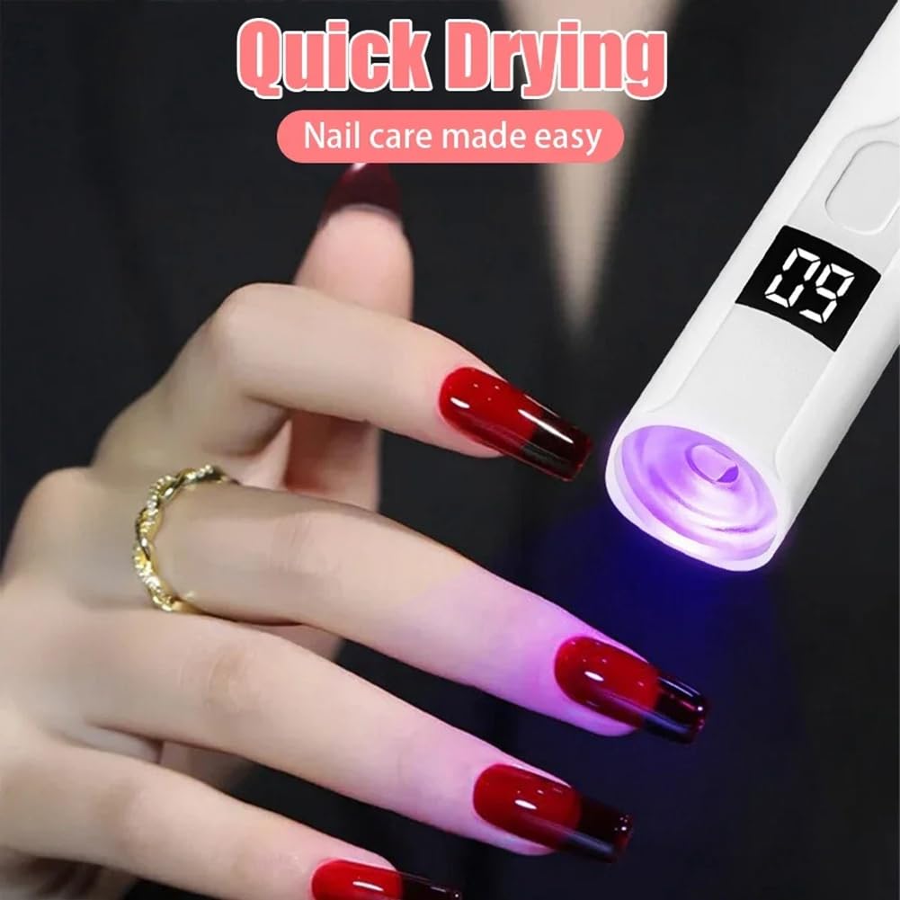 Amazon | Jumundren ハンイト UV LED ネイルランプ 365UV ミニ 硬化