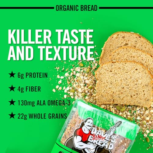 Dave's Killer Bread 21 Whole Grains and Seeds, Whole Grain Organic Bread, 27 oz Loaf - Image 3