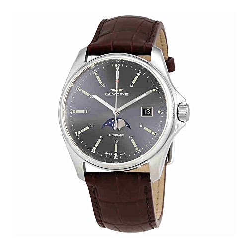 Preisvergleich Produktbild Glycine Combat 6 anthrazit Zifferblatt Classic Automatic Herren-Armbanduhr gl0114
