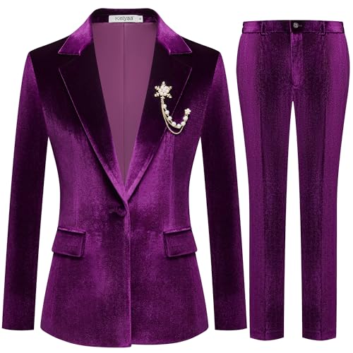 Purple Velvet Suit: Your Statement Piece for Every Occasion