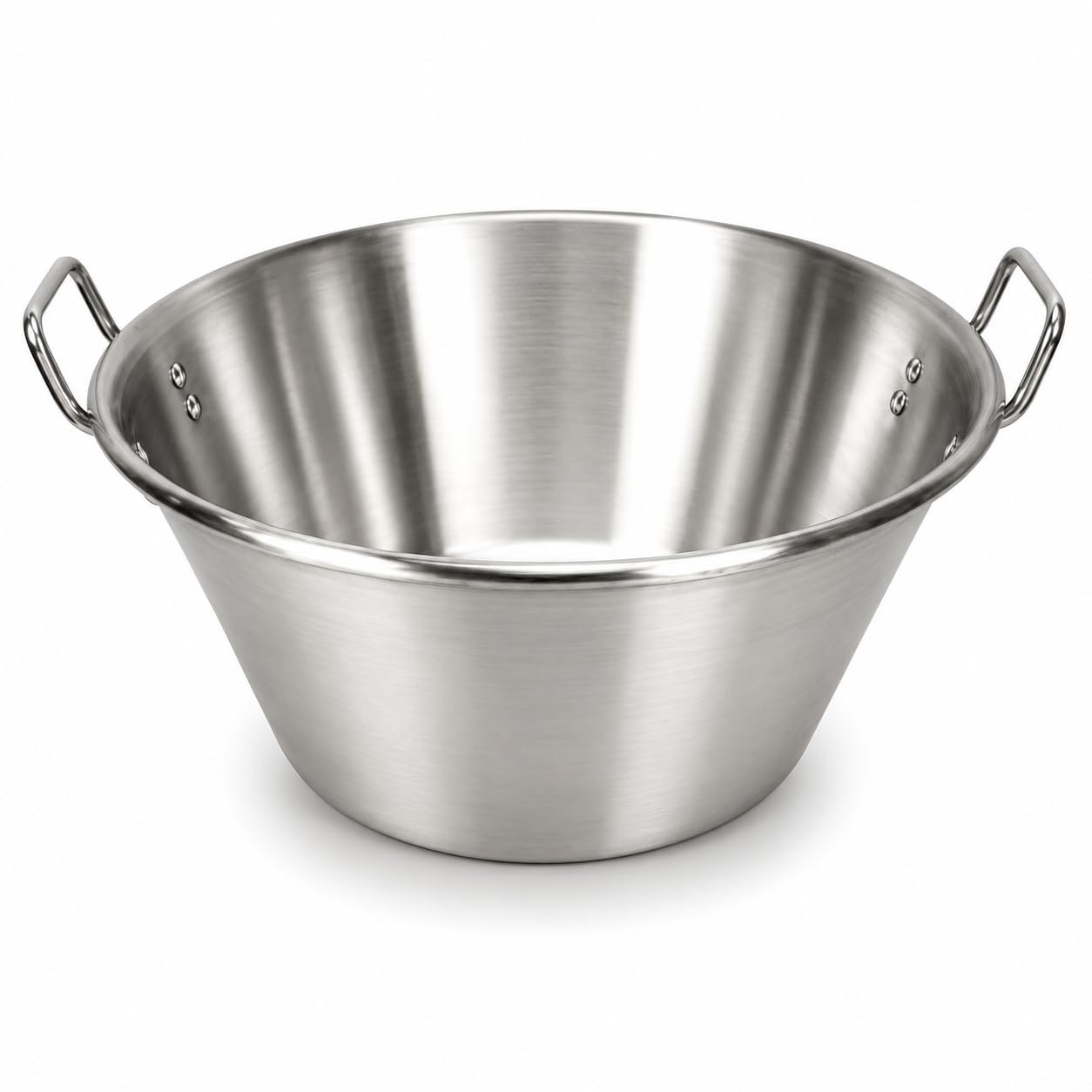 Barton Outdoor Cazo Grande Para Carnitas Wokpfanne aus Edelstahl, robust, 40,6 cm, silberfarben