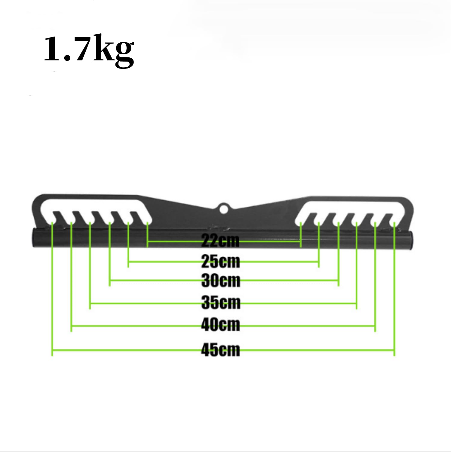 MELZY Accessori per Allenare Palestra, Barra LAT Machine,T-Bar V-Bar Bicep Curl Tricep, Accessorio di Allenamento del Cavo,per Cavi,Palestra di Casa Pesi Allegati Cavo del Dispositivo