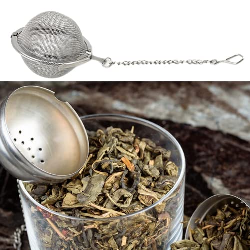 Stainless Steel Mesh Tea Ball 2.1 Inch Tea Strainers Tea