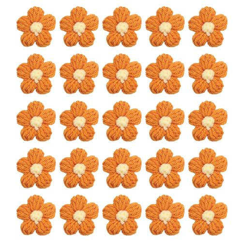 Flores de ganchillo listas para aplicar: decora ropa de pelo y manualidades sin tejer 2