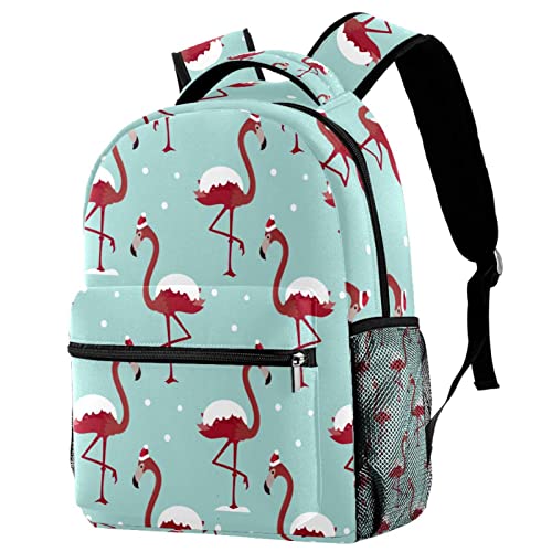 Senderismo y camping con mochilas ligeras de flamencos de invierno multiusos