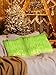 6 Pcs Green Faux Fur Fabric- 10
