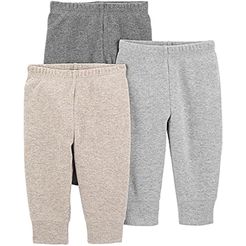 Simple Joys by Carter's Unisex Baby 3 Pack Thermal Pants