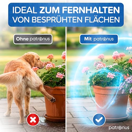 Patronus Hunde-Abwehrspray gegen Urinieren & Ankauen [500 ml]