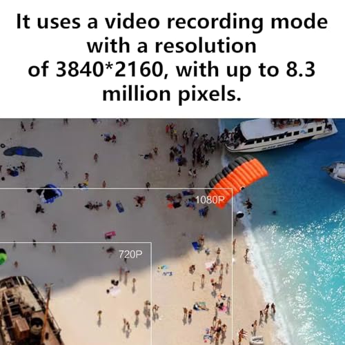 Résolution de photos sport nette avec boîtier 30m étanche actif