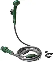 Guepardo, Chuveiro Portátil Camping Shower 12V, Prático e Leve, Plástico ABS, Versátil para Acampamentos e Viagens, Verde
