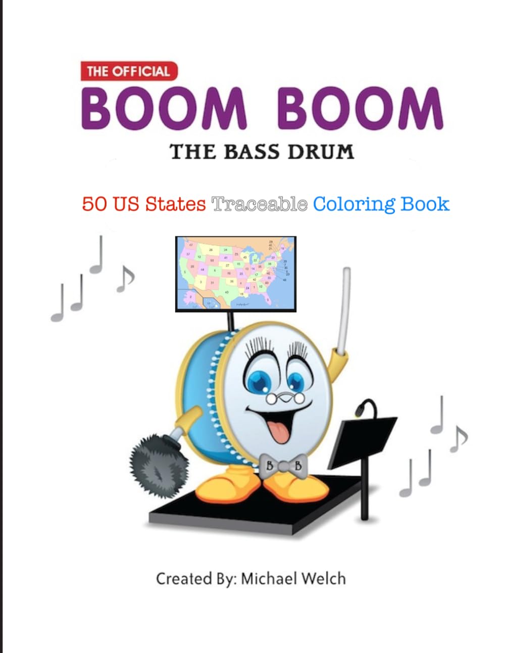 50 States with Boom Boom the Bass Drum
