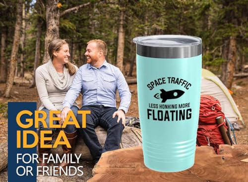 Rocket Science Teal Edition Viking Tumbler 20oz - Space traffic - Spacecraft Aeronautics Aviation Aircraft Engineering Aerodynamics Technician space lover outer space