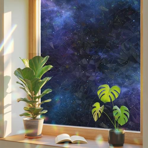 Vinilo decorativo para ventana cielo estrellado 17.7x78.7 in miniatura 1