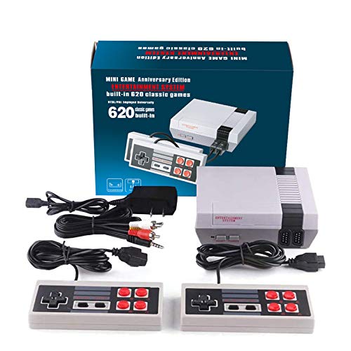 LIFTREN Plug & Play Classic Handheld Game Console,Classic Game Console Built-in 620 Game Handheld Game Console, Video Game Player Console for Family TV Video