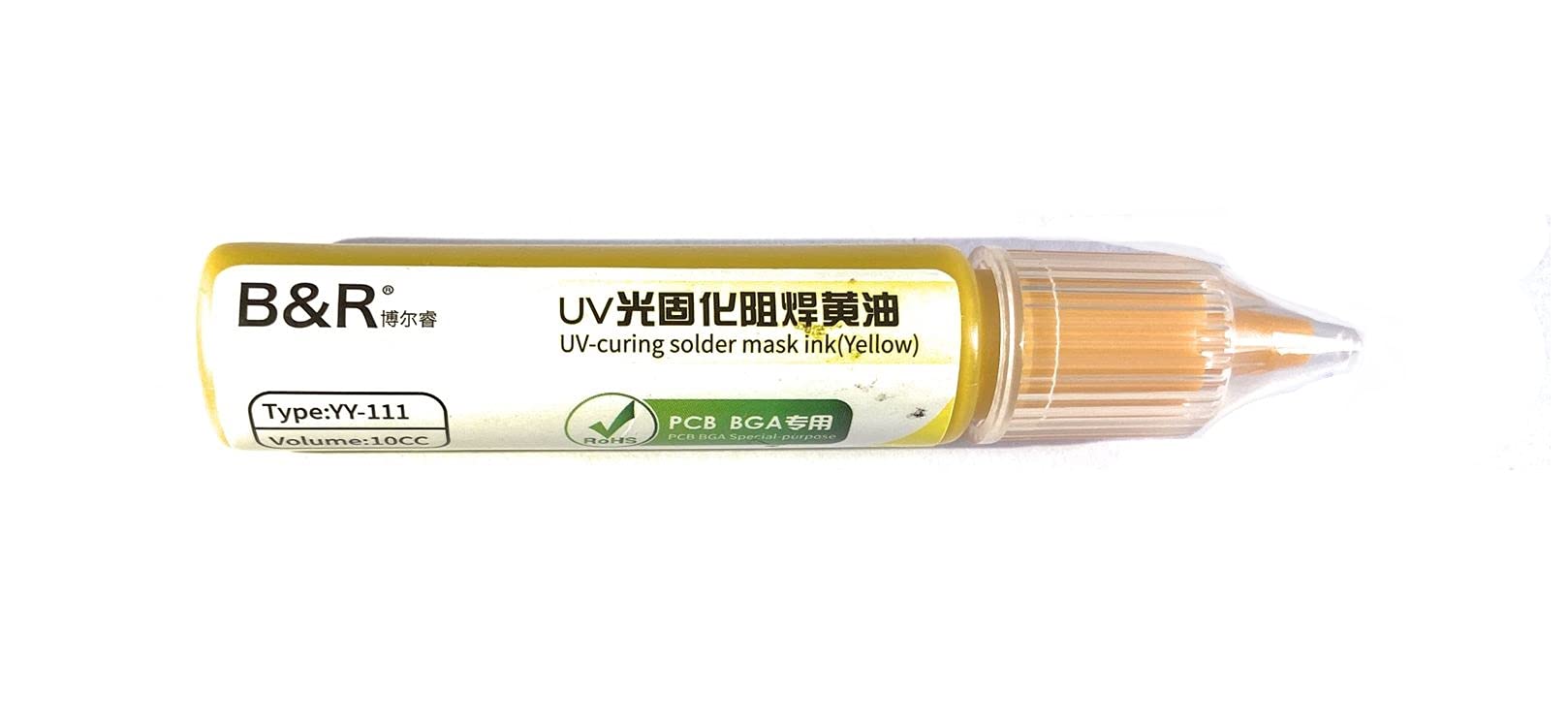 UV Soldering Paste Curing BGA PCB Solder Ink Colourful Welding Oil Paint Prevent Corrosive Arcing Mainbaord Repair Tools (Yellow) (B088KL8VQ2) Amazon Price History, Amazon Price Tracker