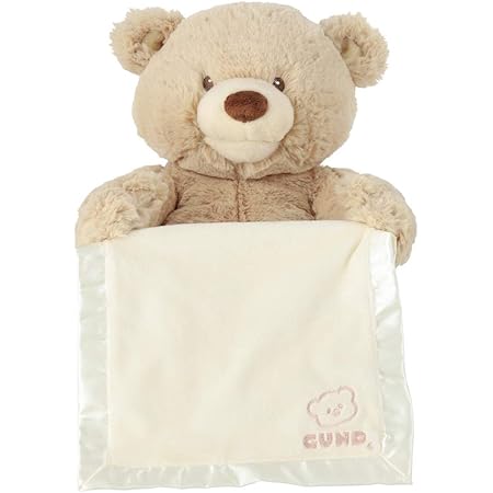 Amazon Co Jp Gund ガンド ぬいぐるみ くま Peek A Boo Bear ガンド Gund ぬいぐるみ 歌うぬいぐるみ 赤ちゃん 動くぬいぐるみ 並行輸入品 おもちゃ