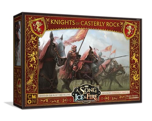 A Song of Ice and Fire Tabletop Miniatures Game Knights of Casterly Rock Unit Box | Strategy Game for Teens and Adults | Ages 14+ | 2+ Players | Average Playtime 45-60 Minutes | Made by CMON