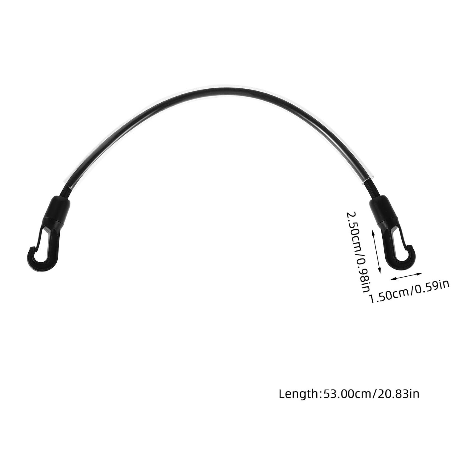 Levemolo 6 Stück Elastische Ersatz Beinriemen mit Doppelseitigen Clips für Pferdedecken Nylon und Kunststoff Sichere Befestigung im Winter und Alltag