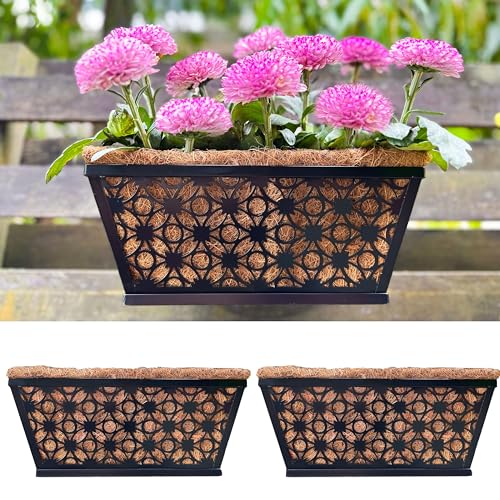 LaLaGreen 12 Inch Window Box Planter