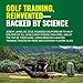 GolfForever Swing Trainer – Golf Training & Fitness System for Strength, Flexibility & Swing Power – Includes 30-Day Membership & Training Bar for Golf-Specific Workouts