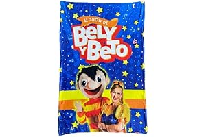 Bely Y Beto Party Decorations, Soft and Comfortable Blue Fleece Fabric Blanket...