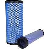 EZROAD Outer Inner Air Filter Kit 108-3814 108-3816 Compatible with Toro Rotary Mower Groundsmaster