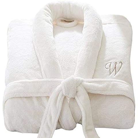 Personalised Bathrobe Custom with Your Text Embroidery Bathrobes Terry Towel Bathrobe Terry Towel 100% Cotton Unisex Stars & Stripes Brand Bathrobe S/M Cover