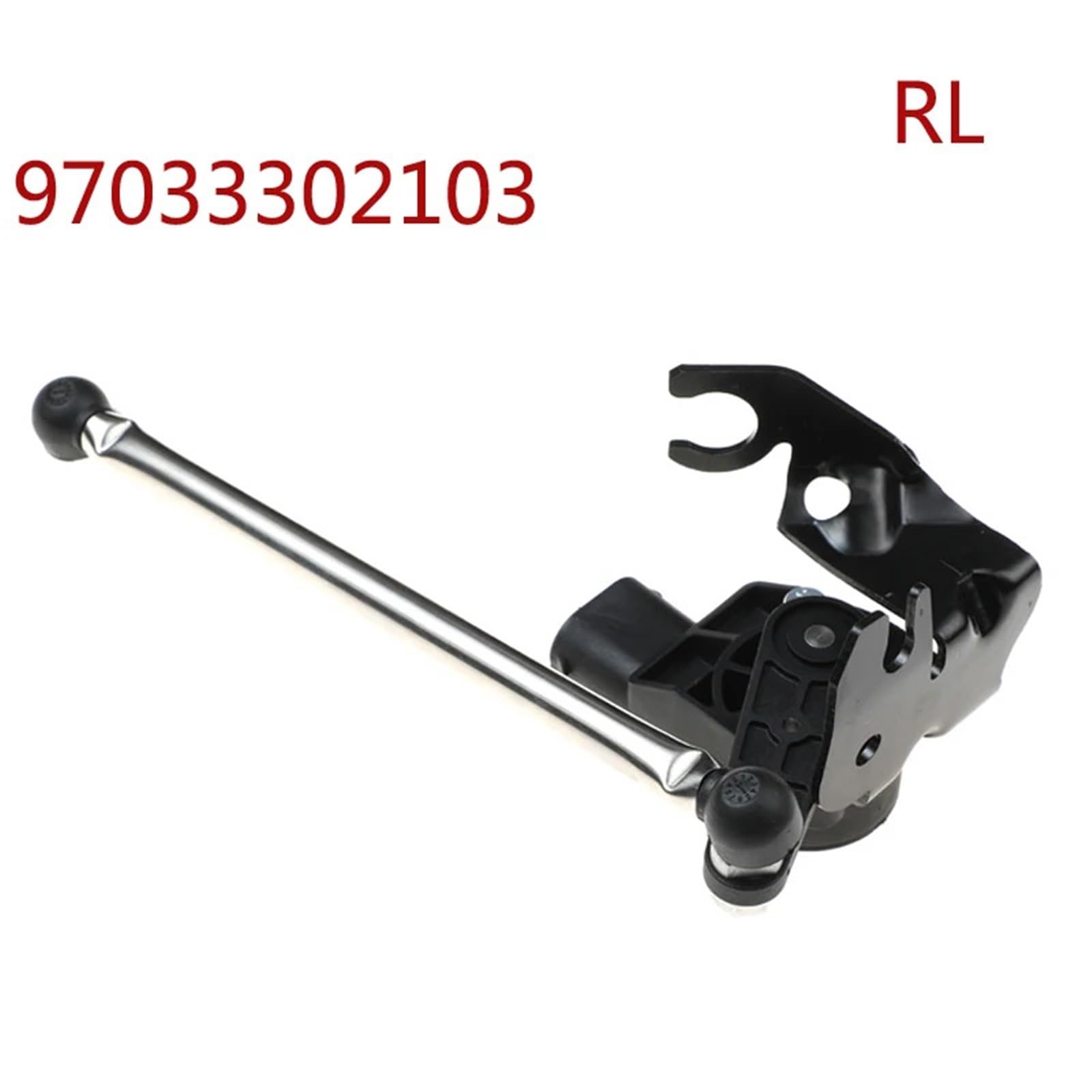 Sensor De Altura De Los Faros 97033302204 97033302103 Sensor de nivel faro trasero izquierdo y derecho para Porsche para Panamera 4 Instalación(Rear Left (RL))