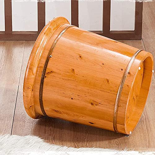 Barril de pedicura de madera Katzowen para spa de pies miniatura 3
