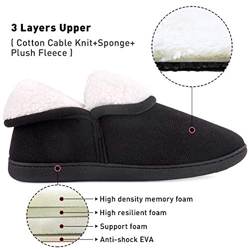 VONMAY Women's Slippers Boots Memory Foam Fuzzy Booties House Shoes Winter Warm Indoor Outdoor4