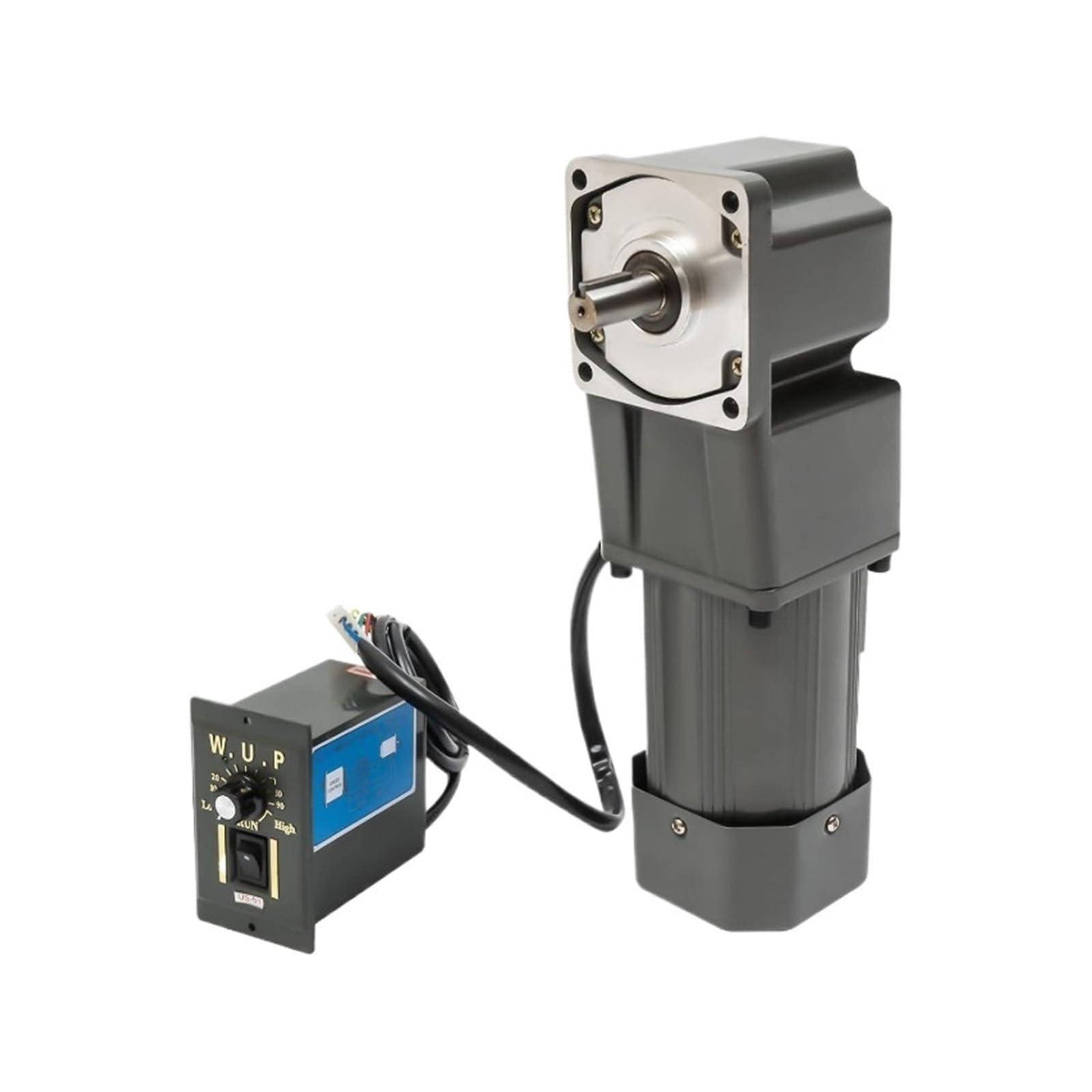 Moteur réducteur électrique 90° 120W AC110V 220V avec variateur de vitesse motoréducteur