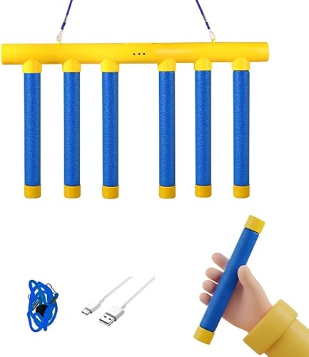 Miniatura 12 de Juego de desafío reflectante Drop Stick Challenge, nuevo juguete de entrenamiento de reflejo de coordinación de ojos y manos, 3 modos de velocidad