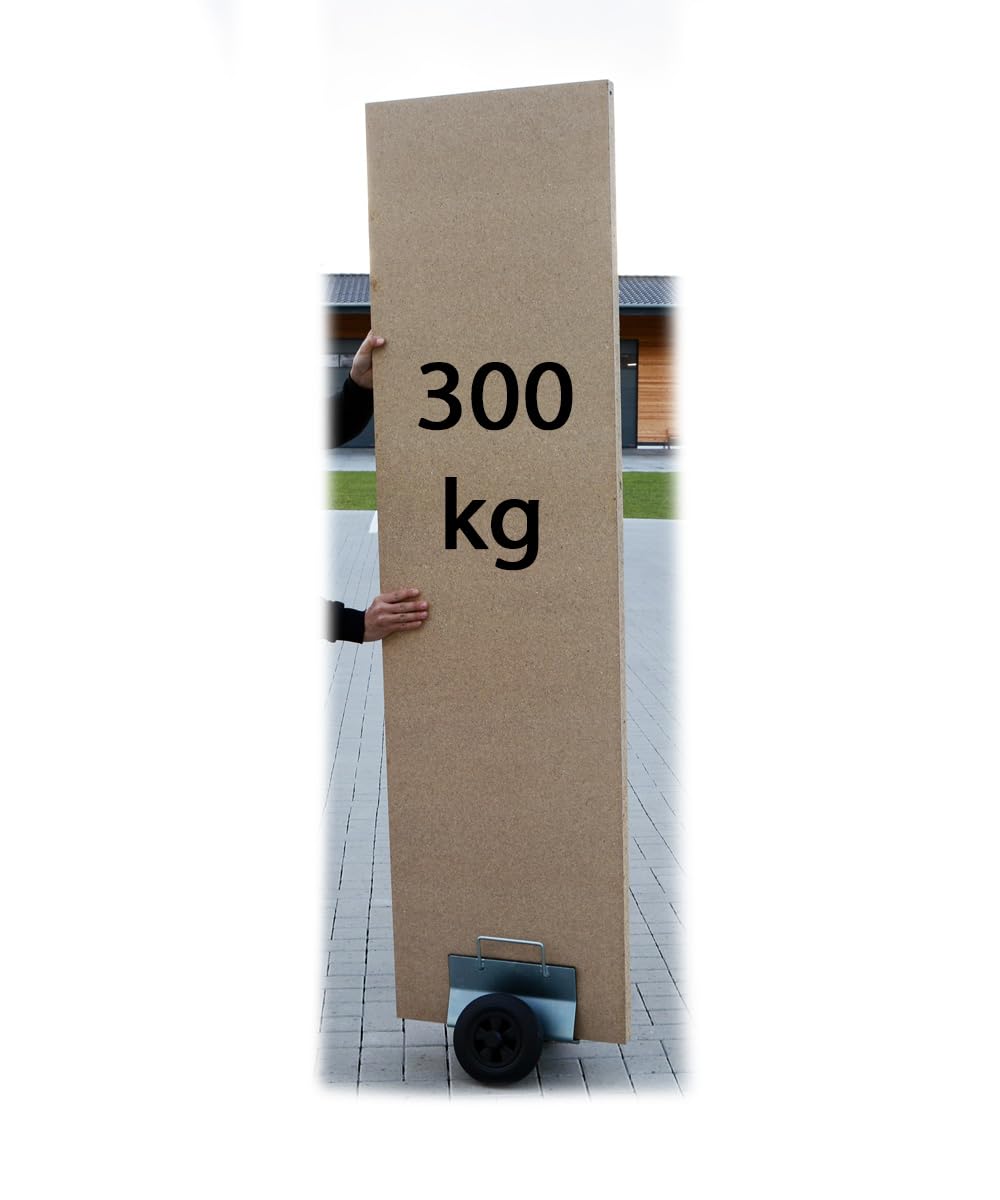 Plattenklemmwagen Plattenroller Plattenwagen Luftreifen mit Kunststofffelge Tragfähigkeit bis 300kg Klemmbreite 0-110mm Filzeinlage