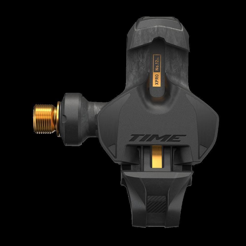 Time Xpro 12SL Pedals Carbon Titanium Ceramic Gold C1 51mm
