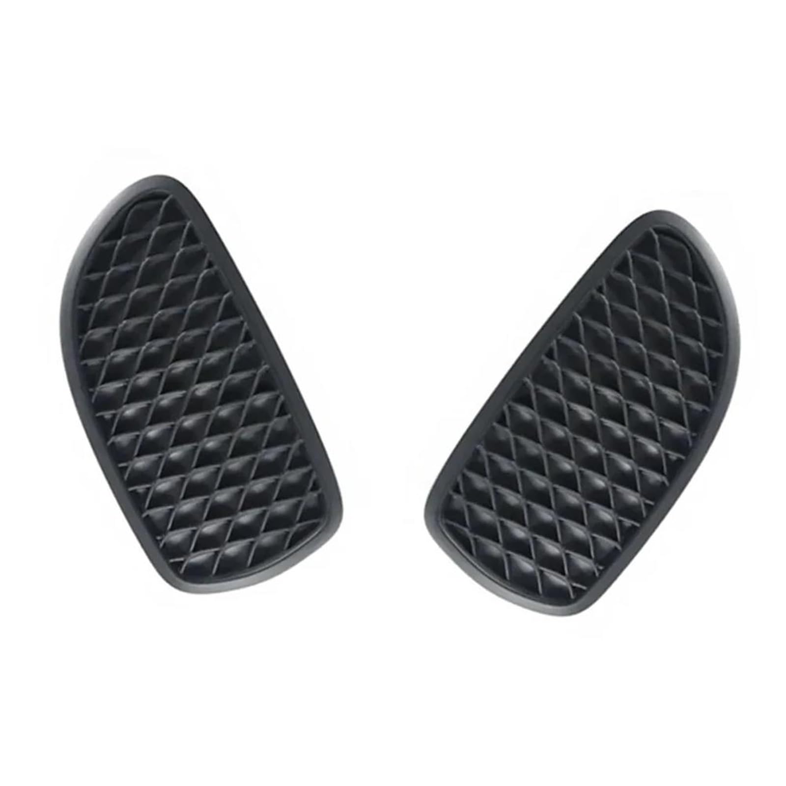 Rejilla inferior para Benz GLA W156 2017-2019 de 2 piezas con cubiertas antiniebla delanteras 6