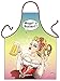 Geile-Fun-T-Shirts Grillschürze Magst a Busserl Bayer Comic Look Küchenschürze Schürze geil Bedruckt Geschenk Set mit Mini Flaschenschürze