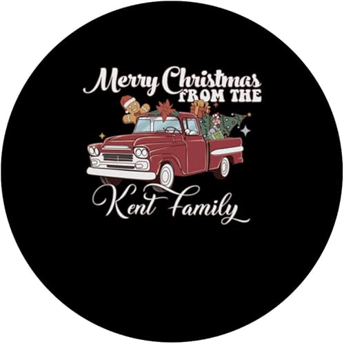 Miniatura 3 de Red Pick Up Truck Kent Family Christmas Costume Matching PopSockets Standard PopGrip