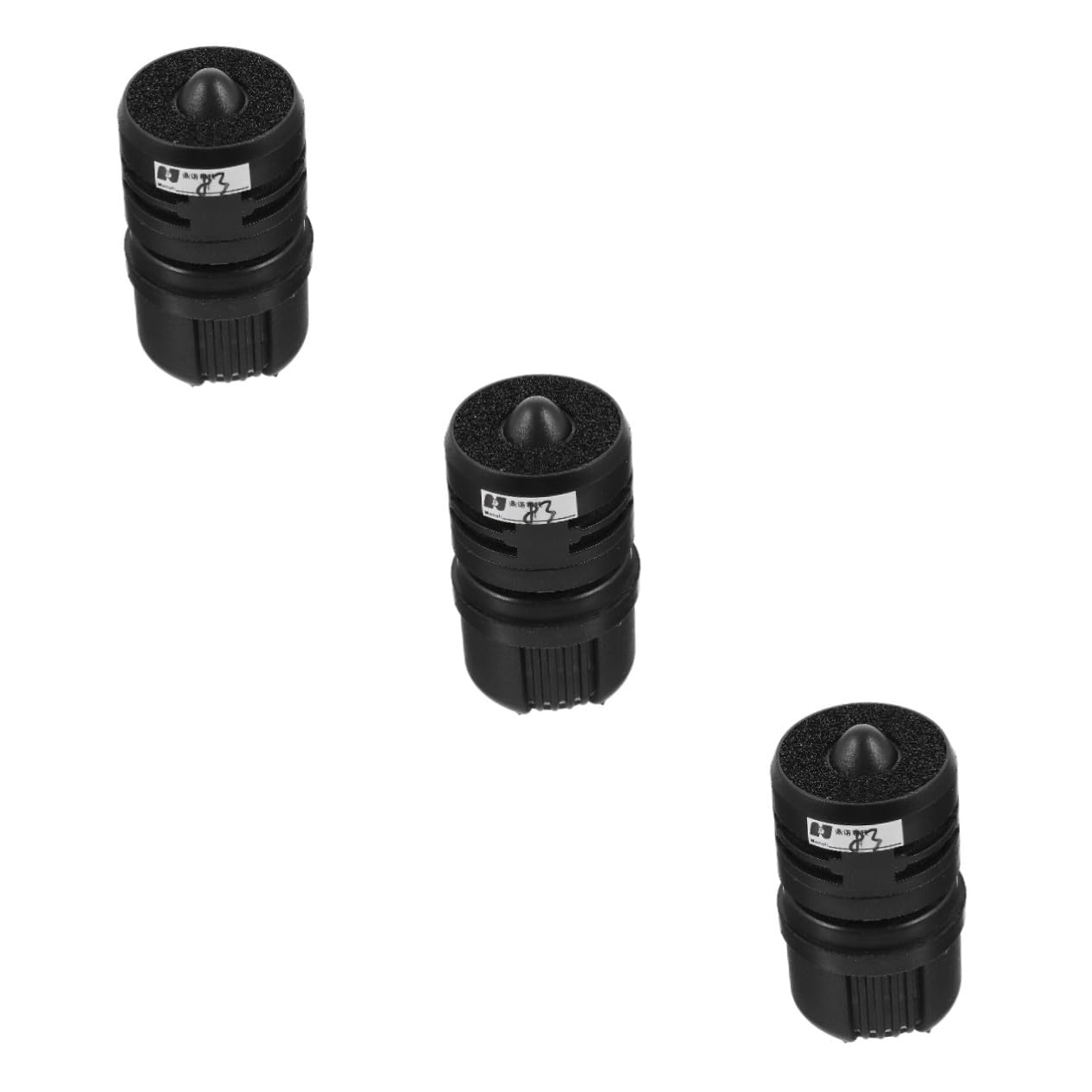 SHINEOFI 3 Pezzi Capsule Microfono Dinamico Wireless Ricambio Cardioide per Riparazione Microfono Accessorio Ktv e Performance Home Theater