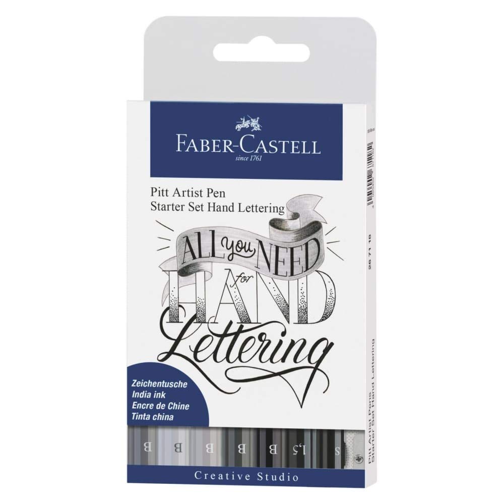 Faber-Castell Pitt Artist Pen Hand Lettering Starter Set