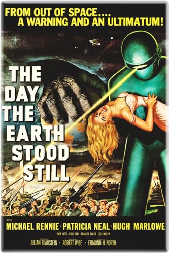 Imán Rectangular Película The Day The Earth Stood Still 2x3" miniatura 1