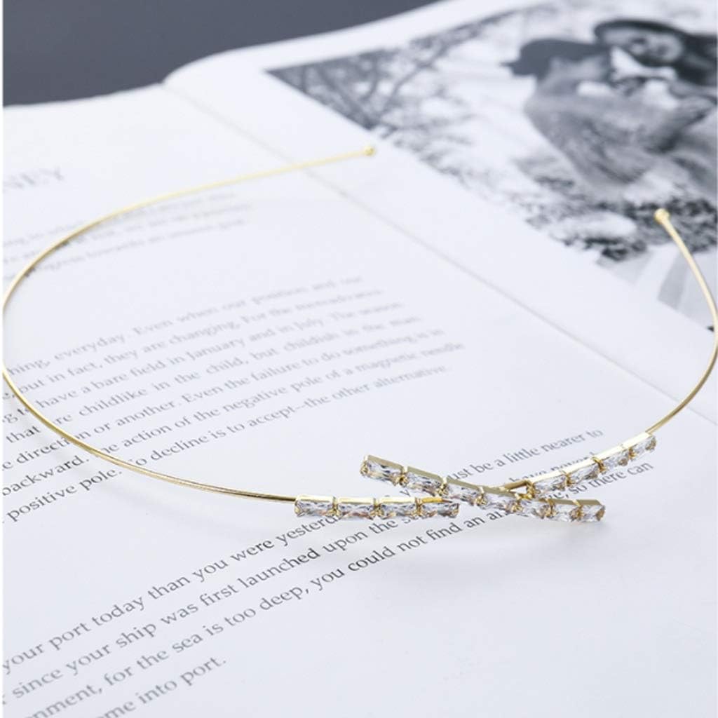 ファッション パーソナリティ ワイルド シンプル ジルコン ヘアクリップ ヘッドバンド テンペラメント ネット レッドバング クリッ