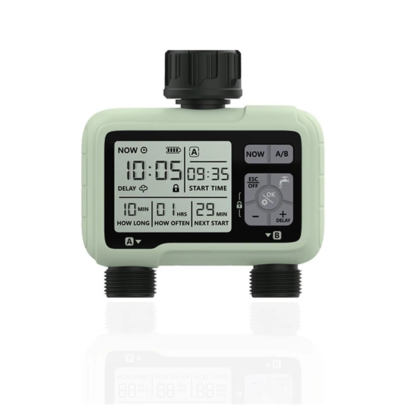 Timer per l'irrigazione, Di temporizzazione Timer for irrigazione a 2 uscite Irrigazione automatica precisa for esterni Programma completamente regolabile